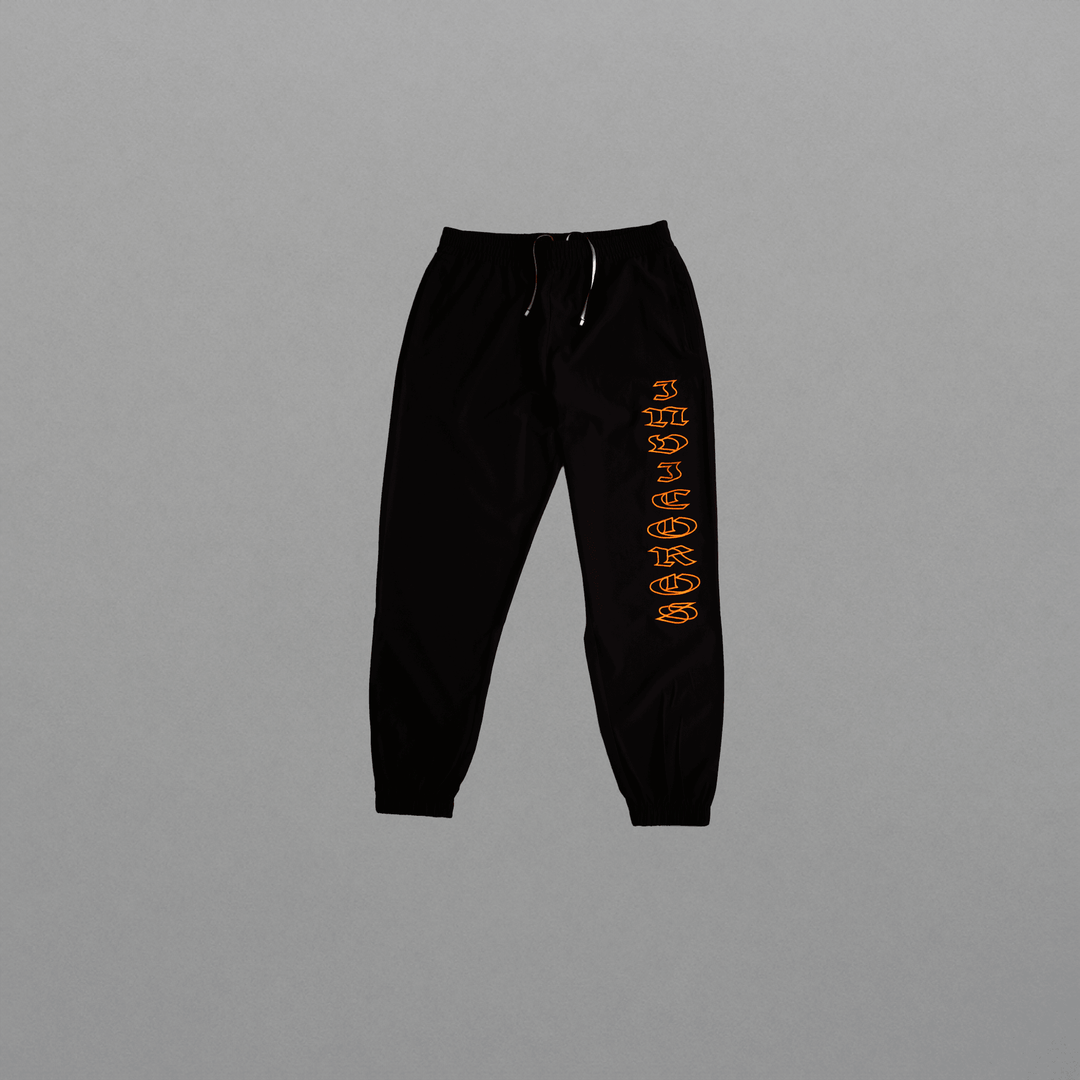 Hellfire Hustlers Joggers - Black-Invicoros  