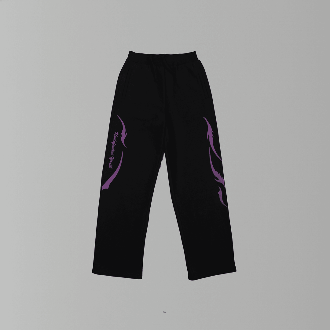 Phantom Straight Fit Pants - Black-Invicoros