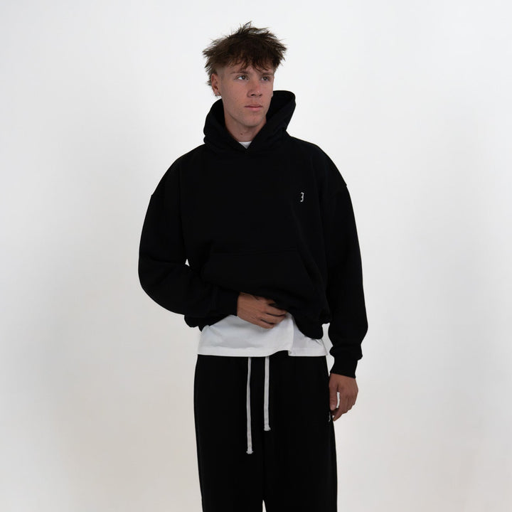 Essential HOODIE BLACK