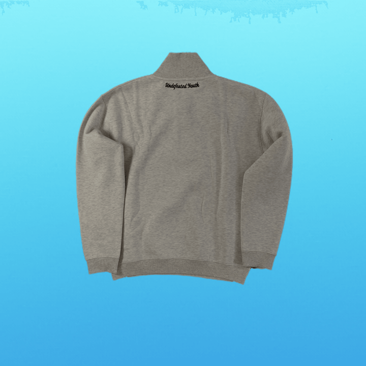 CLOUD SUPERSIZED QUARTERZIP - Heather Grey-Invicoros  