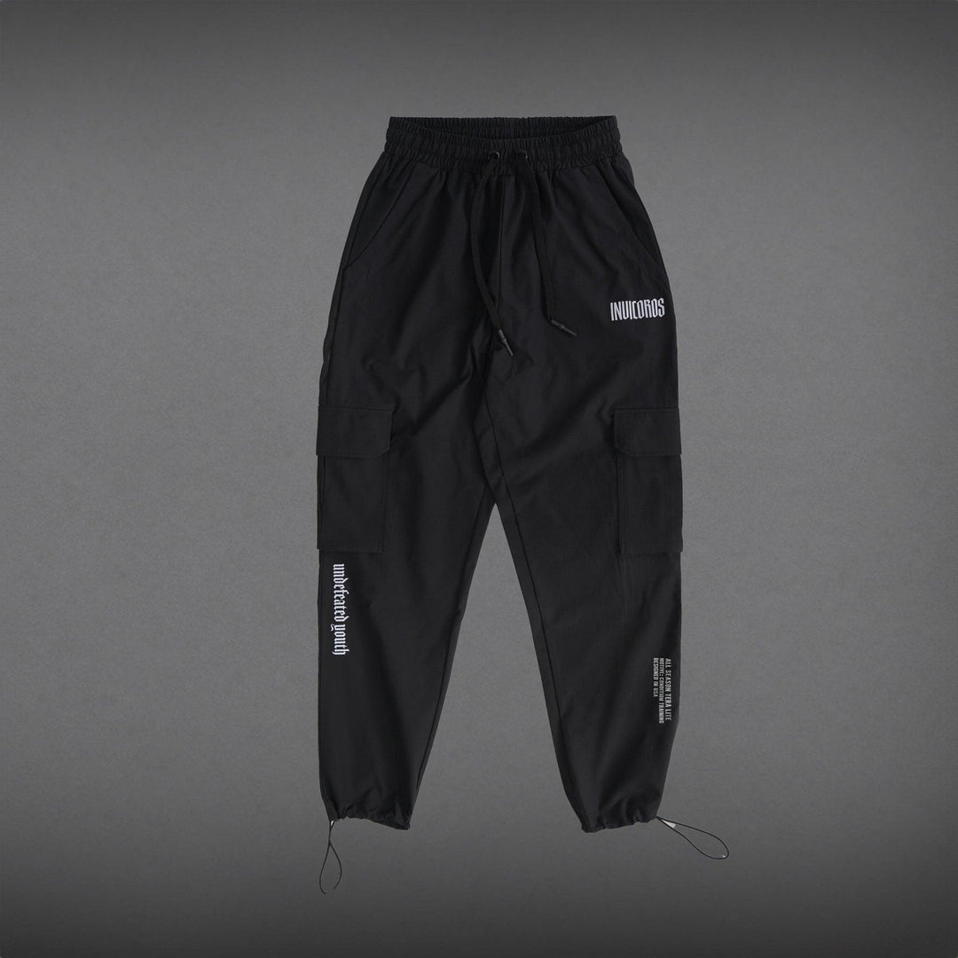MOMENTUM ATHLETIC CARGO - BLACK-Invicoros 