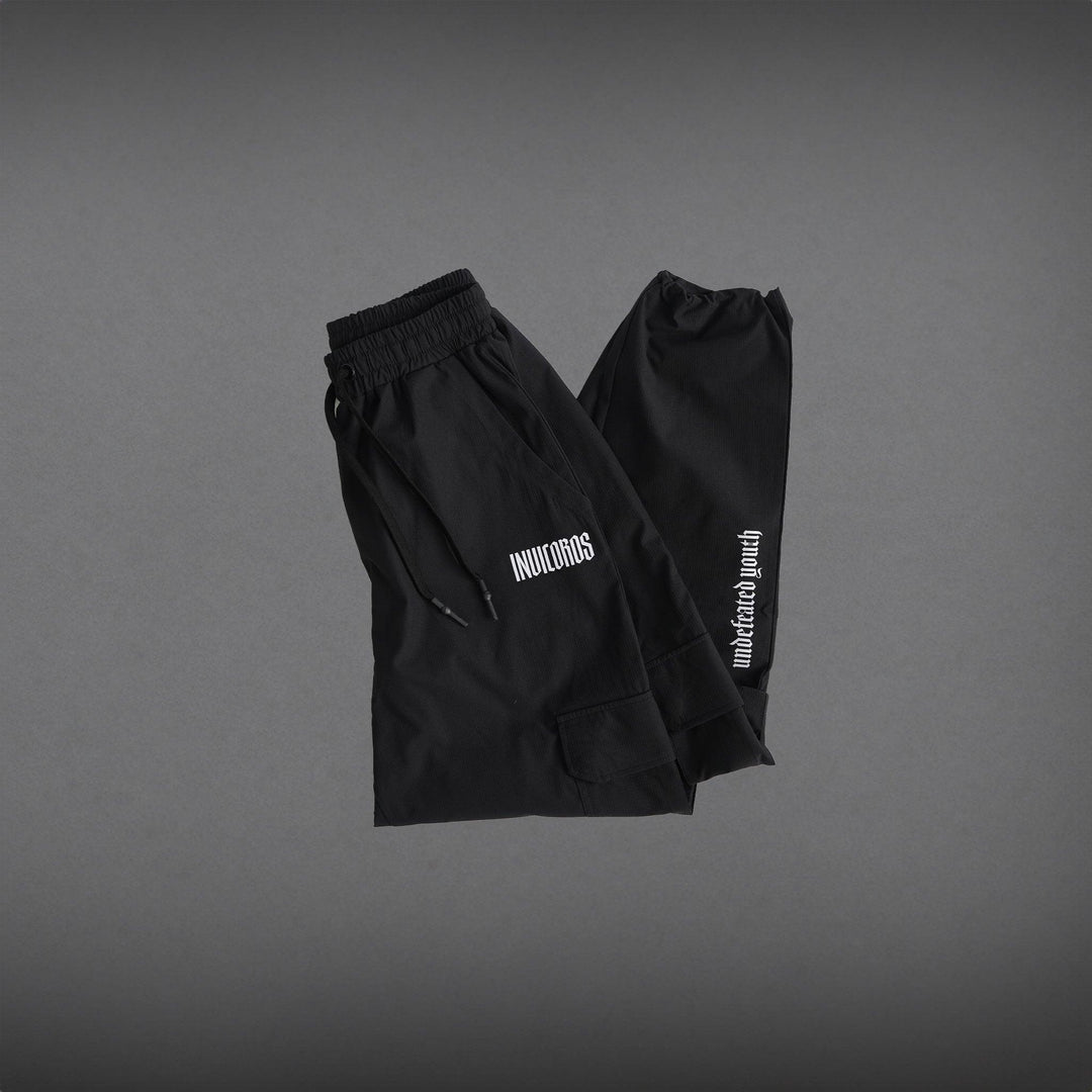 MOMENTUM ATHLETIC CARGO - BLACK-Invicoros 