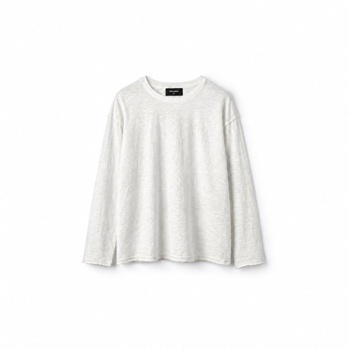 Slub Duo + Free Tee (Black + Chalk Slub Long Sleeves)
