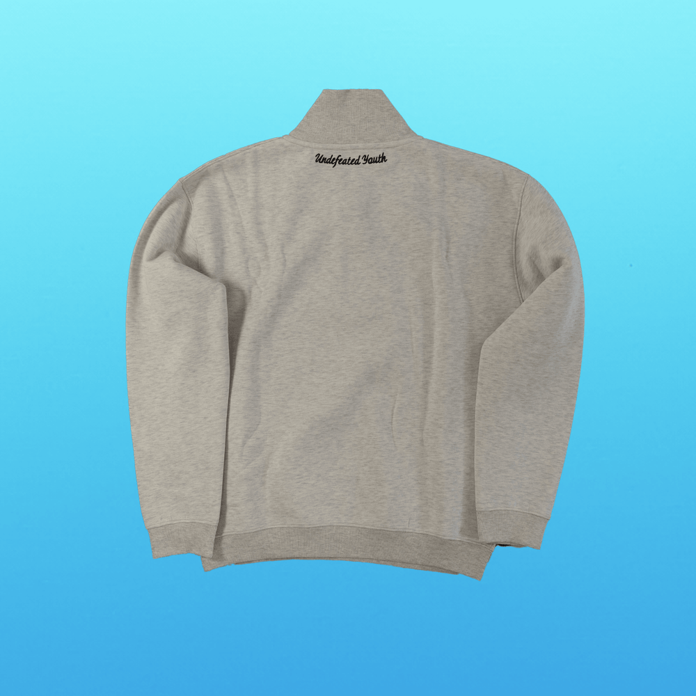 CLOUD SUPERSIZED QUARTERZIP - Oat- Meal-Invicoros  