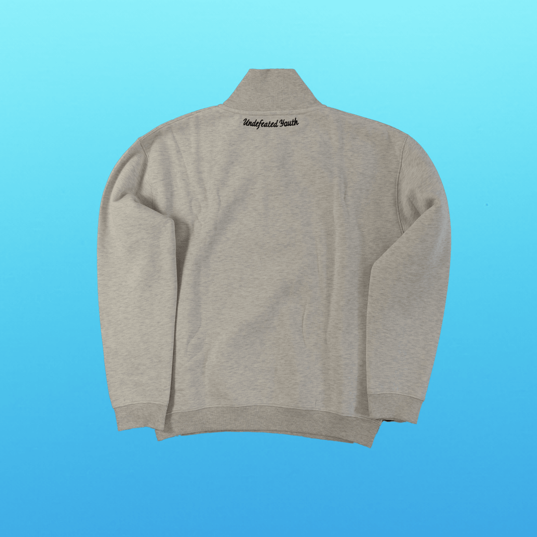 CLOUD SUPERSIZED QUARTERZIP - Oat- Meal-Invicoros  