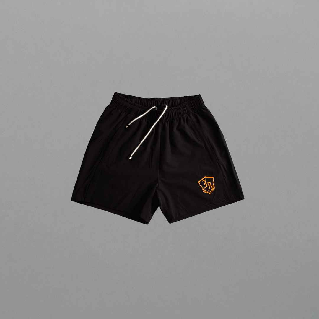 Bodybuilding Shorts - Black-Invicoros  