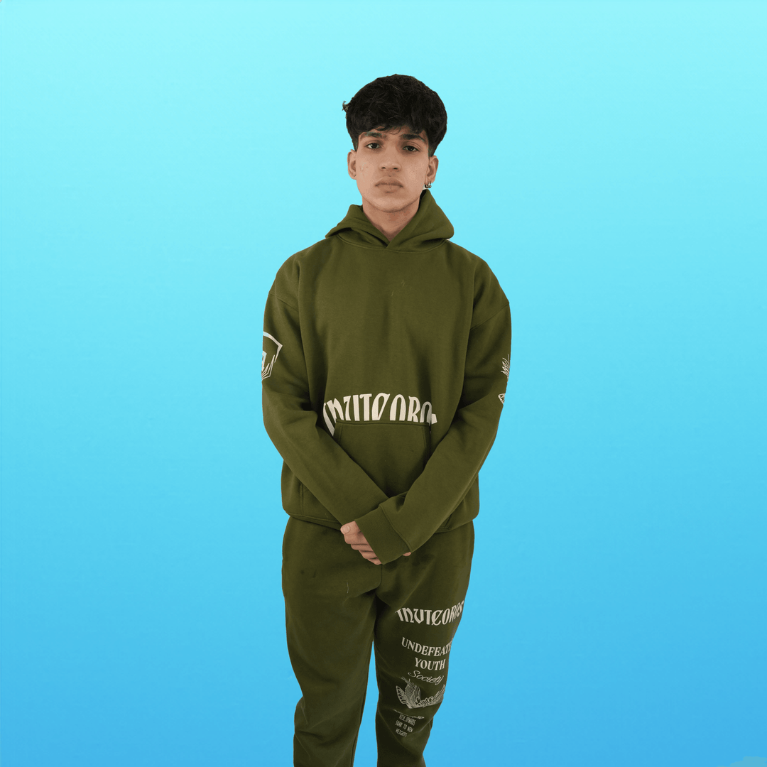 ASCEND HOODIE - OLIVE-Invicoros  