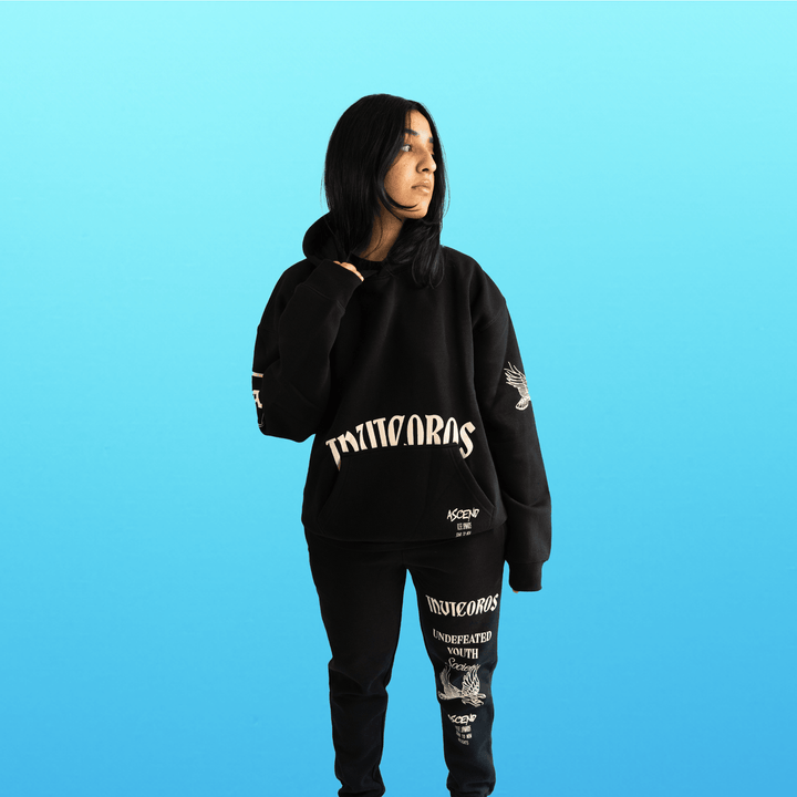 ASCEND HOODIE - BLACK-Invicoros 