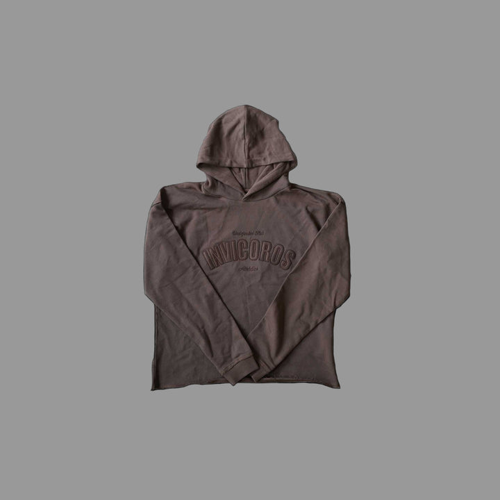 TIMEFADE HOODIE [BROWN]-Invicoros 
