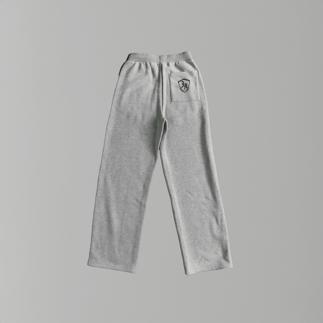 Phantom Straight Fit Pants - Heather Grey-Invicoros