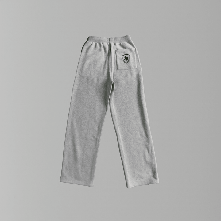 Phantom Straight Fit Pants - Heather Grey-Invicoros