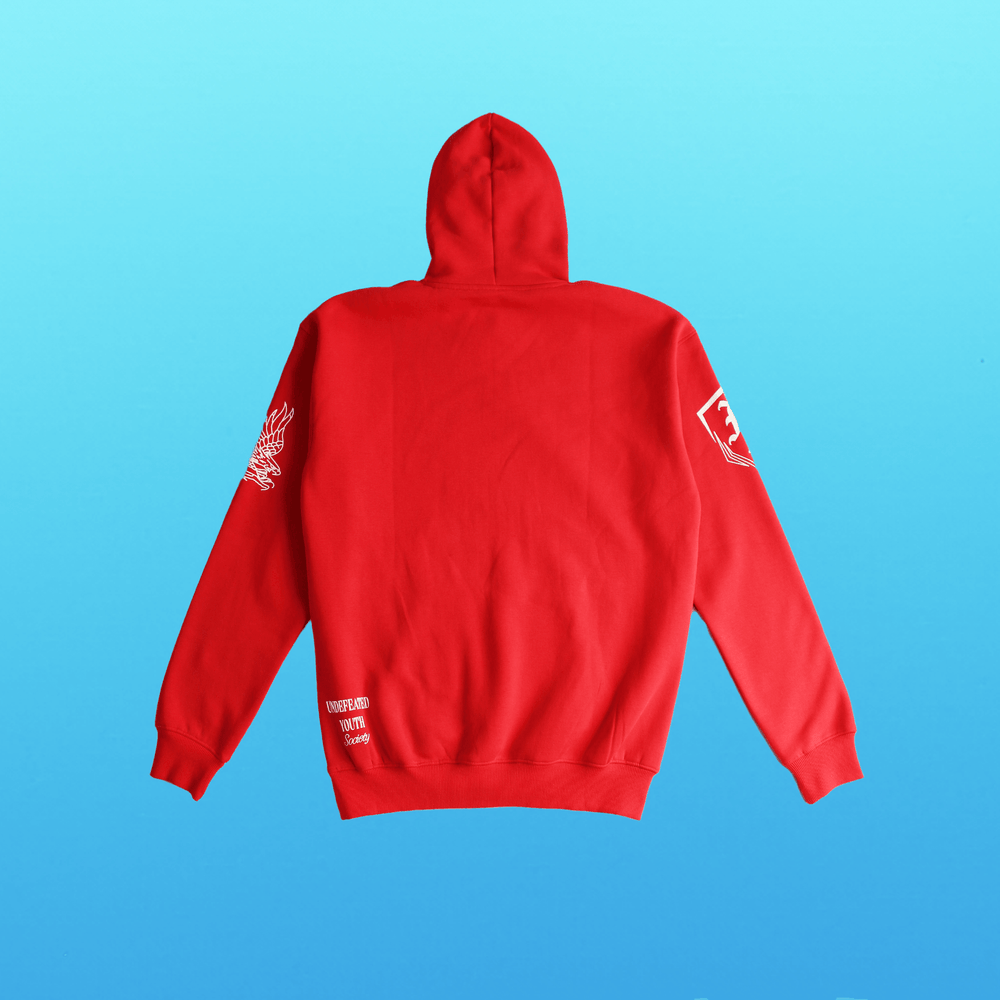 ASCEND HOODIE - RED-Invicoros  