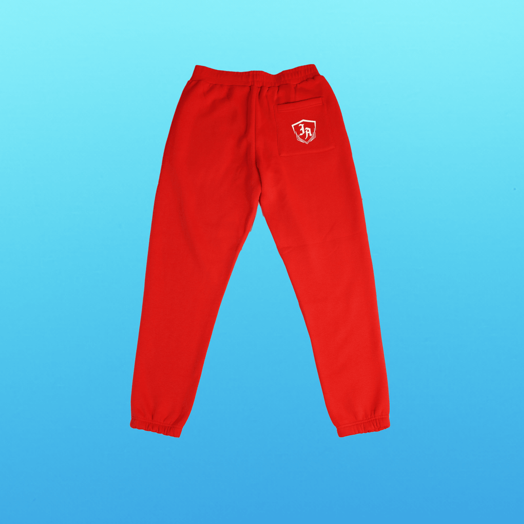 ASCEND JOGGERS - RED-Invicoros  